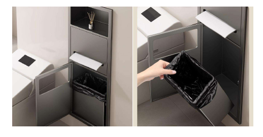 Stainless steel shower niche