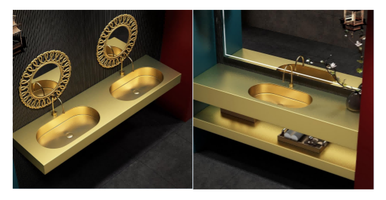 Luxury basin sink