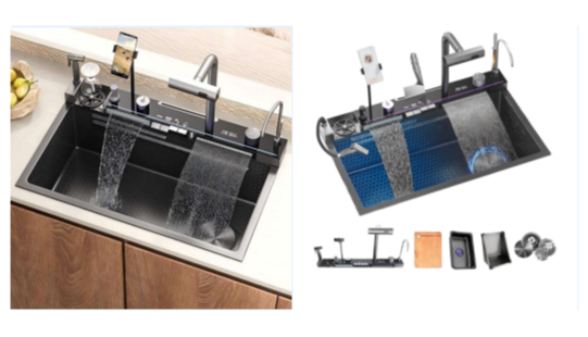 Smart kitchen sink